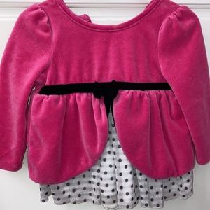 18 months girl dress with jacket